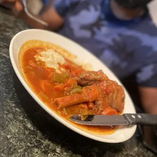 Braised Lamb Osso Buco... best dish on the menu :)