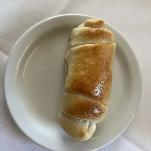 This is one of the complimentary rolls.