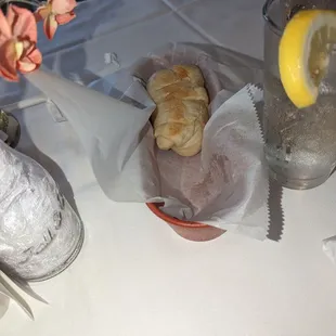 Complimentary bread