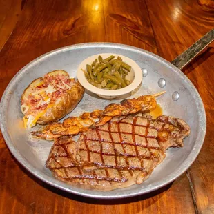 Steak and Shrimp