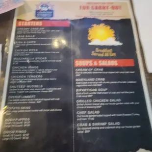 Apps menu