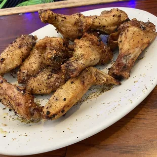 Baked Lemon Pepper wings!