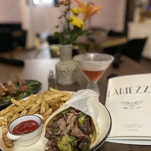 Pulled Lamb Shawarma