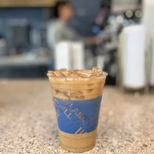 Small Vanilla Almond Milk latte