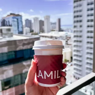 Honey Orange Cortado