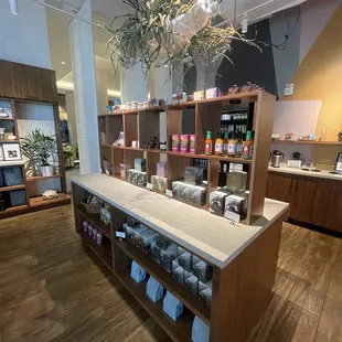 Display of local items for sale