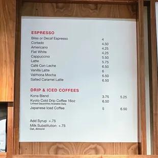 Menu - September 2024