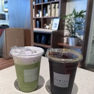 Coconut Cream Ube Matcha