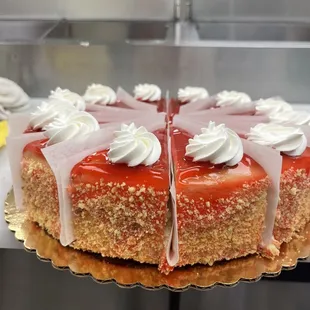 There cakes are so good