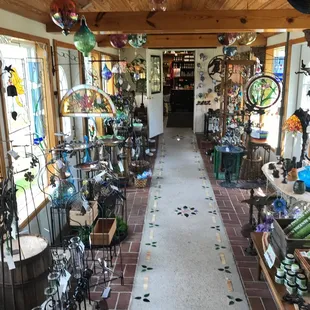 Hall of garden treasures