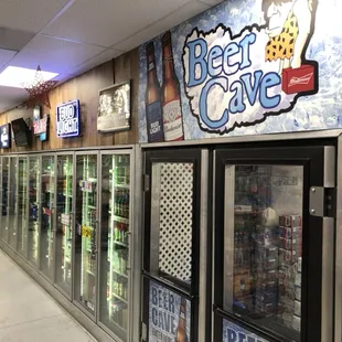 the inside of a store