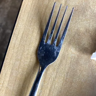 Dirty fork