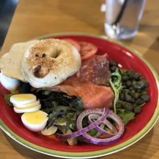 Lox bagel