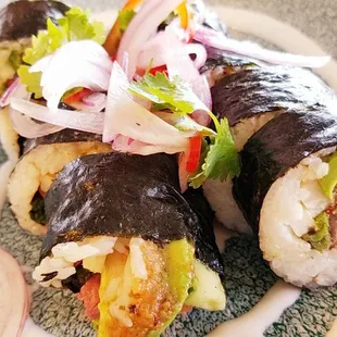 Carne asada roll