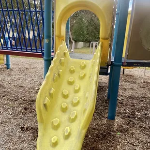 The rock-climbing inspired answer to climbing up a slide backwards