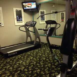 Fitness room isn&apos;t in the same condition as the website&apos;s picture