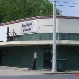 the outside of the building