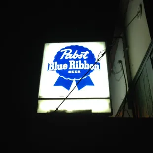 Look for the PBR sign