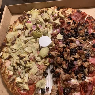 Half Combo, half Gourmet Chicken.