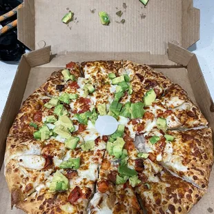 pizza, food