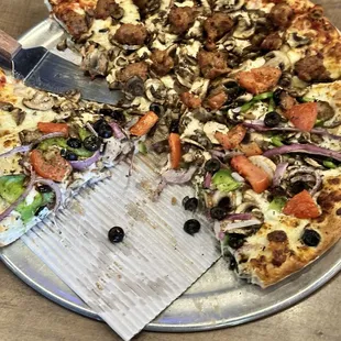 Creamy Garlic Veggies Sausage and Mushroom