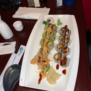 Lampu Roll &amp; chicken tempura