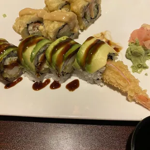 Florida Roll and Caterpillar Roll