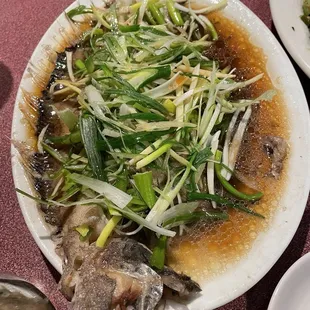 Steamed Fish