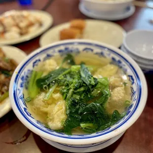 Won ton noodle soup