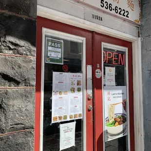 Restaurant front