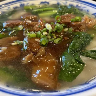 Chow Fun in Soup