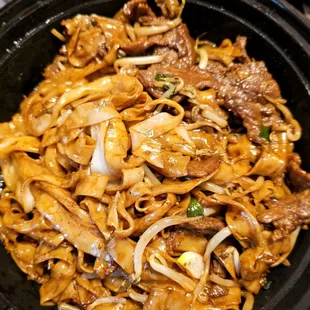 Dry Beef Chow Funn
