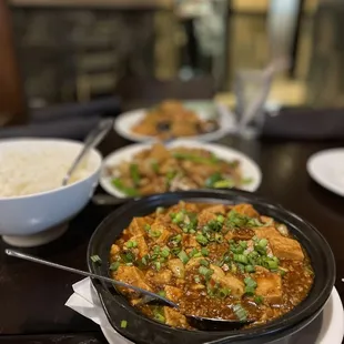 Mapo tofu