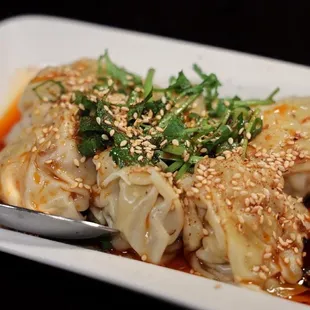 Szechuan Wontons