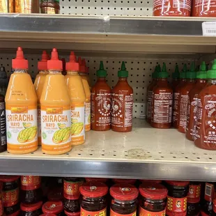  bottles of hot sauce