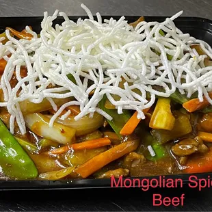 a meal in a plastic container