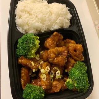 Orange Chicken Lunch