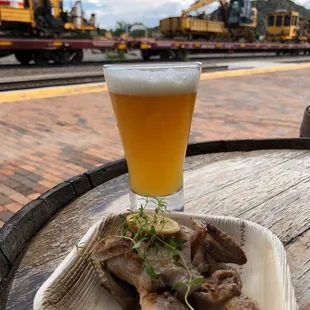Quail legs with Llorna lager