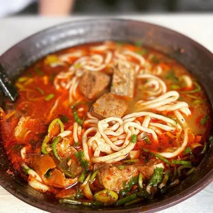 C3. Braised Beef Brisket Hand Pulled Noodle Soup