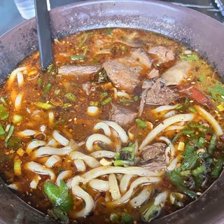 Hand Pulled Braised Beef Noodle Soup