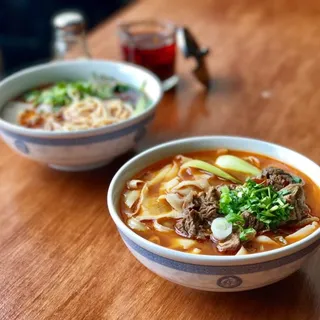 Hand Shaved Beef Noodle Soup