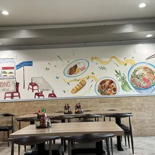 ramen and noodles, interior