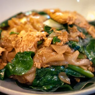 Pad See Ew with mixed vegetables