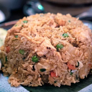 Pineapple Fried Rice, with chicken