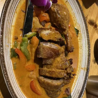 Roasted Duck Curry(White rice)