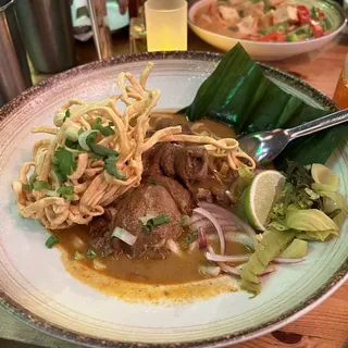 Khao Soi Chiang Mai Chicken** (Noodle Curry)