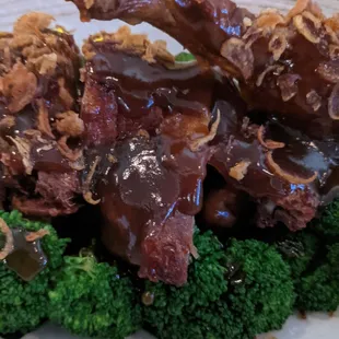 Something with duck idk it was amazing