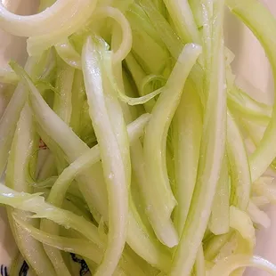 Tangy celery salad
