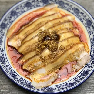 Pork Belly with garlic Sauce