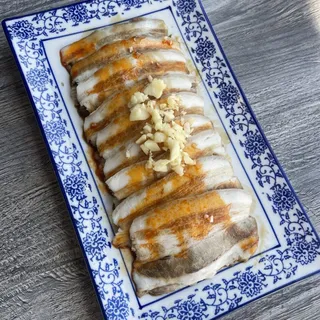 Pork Belly with Garlic Sauce